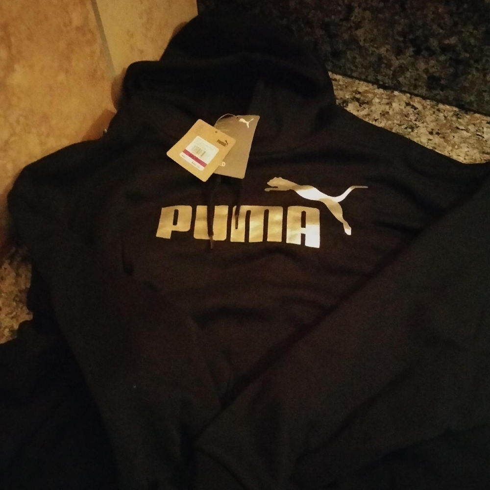 Womens Cropped Puma hoodie